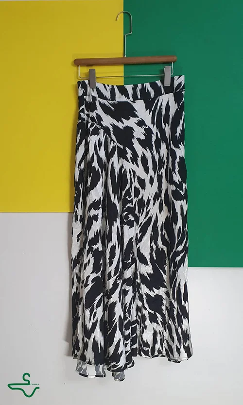 دامن ساتن "Vila"