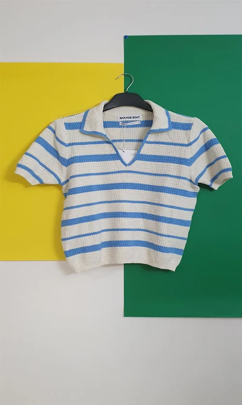 بلوز  کراپ "Rouge Vila"